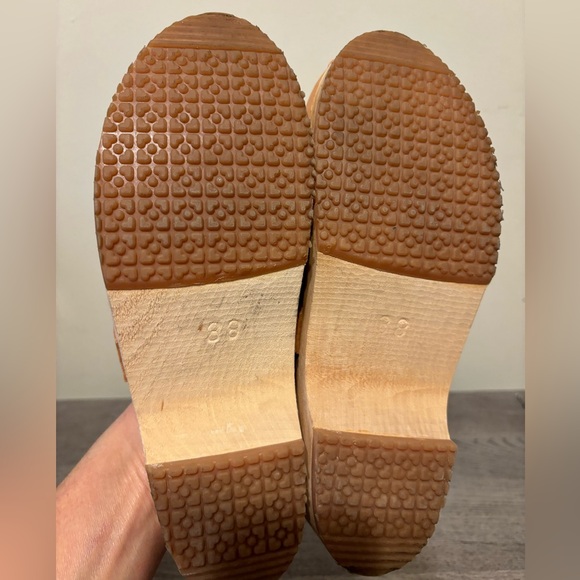 Lotta From Stockholm Elsa Classic Clogs in Natural Leather - Picture 10 of 12